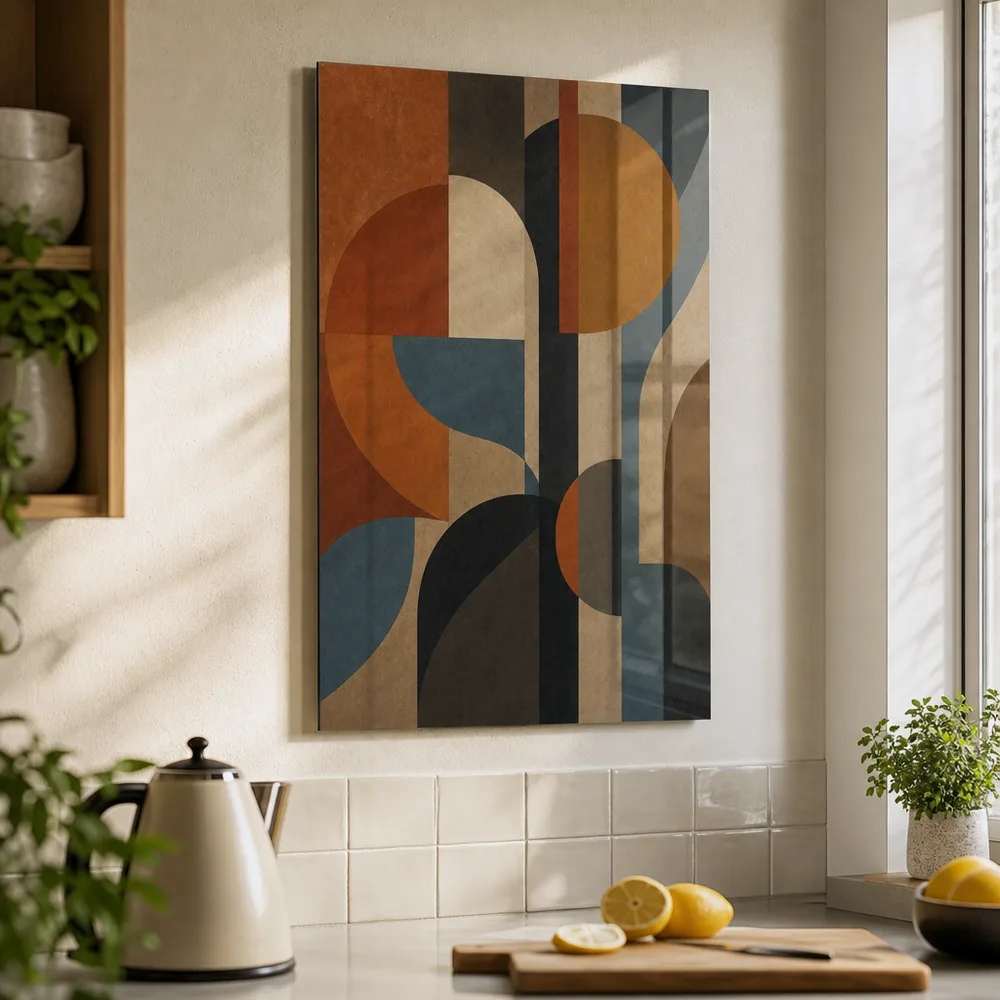 Arc Study No. 4 as a metal print