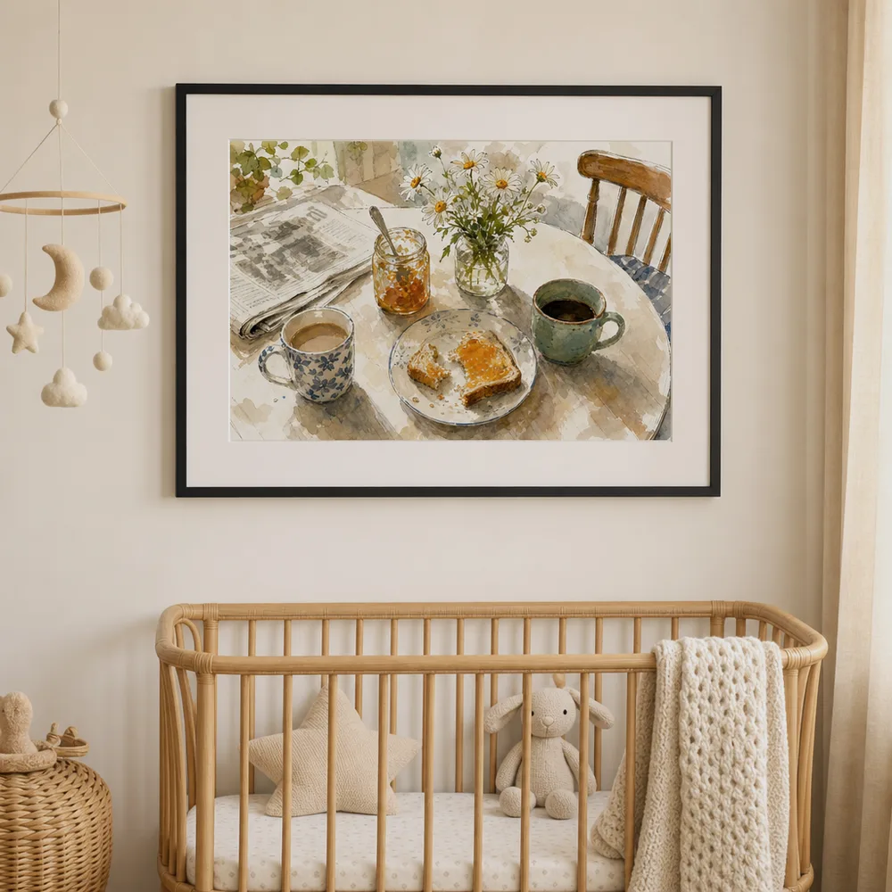 Sunday, Half-Eaten as a framed print